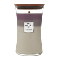 WoodWick Candle -  Large Trilogy Amethyst Sky