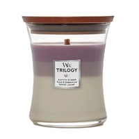 WoodWick Candle - Medium Trilogy Amethyst Sky