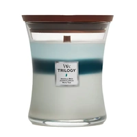 WoodWick Candle - Medium Trilogy Icy Woodland
