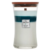 WoodWick Candle -  Large Trilogy Icy Woodland