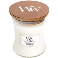 WoodWick Medium Candle - White Teak