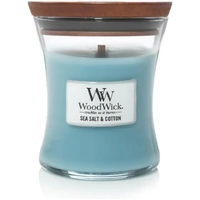 WoodWick Medium Candle - Sea Salt & Cotton