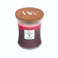 Woodwick Medium Trilogy Candle - Sun Ripened Berries