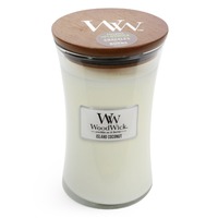 WoodWick Large Candle - Island Coconut