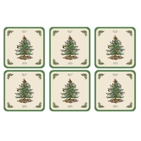 Pimpernel Christmas Tree - Coasters - (Set of 6)