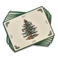 Pimpernel Christmas Tree - Regular Placemats - (Set of 6)