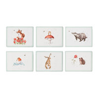 Wrendale Designs by Pimpernel Placemats - The Bee Set of 6 Regular