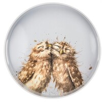 Wrendale Designs by Pimpernel Round Tray - Owls