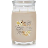 Yankee Candle Signature Large Jar - Vanilla Crème Brûlée