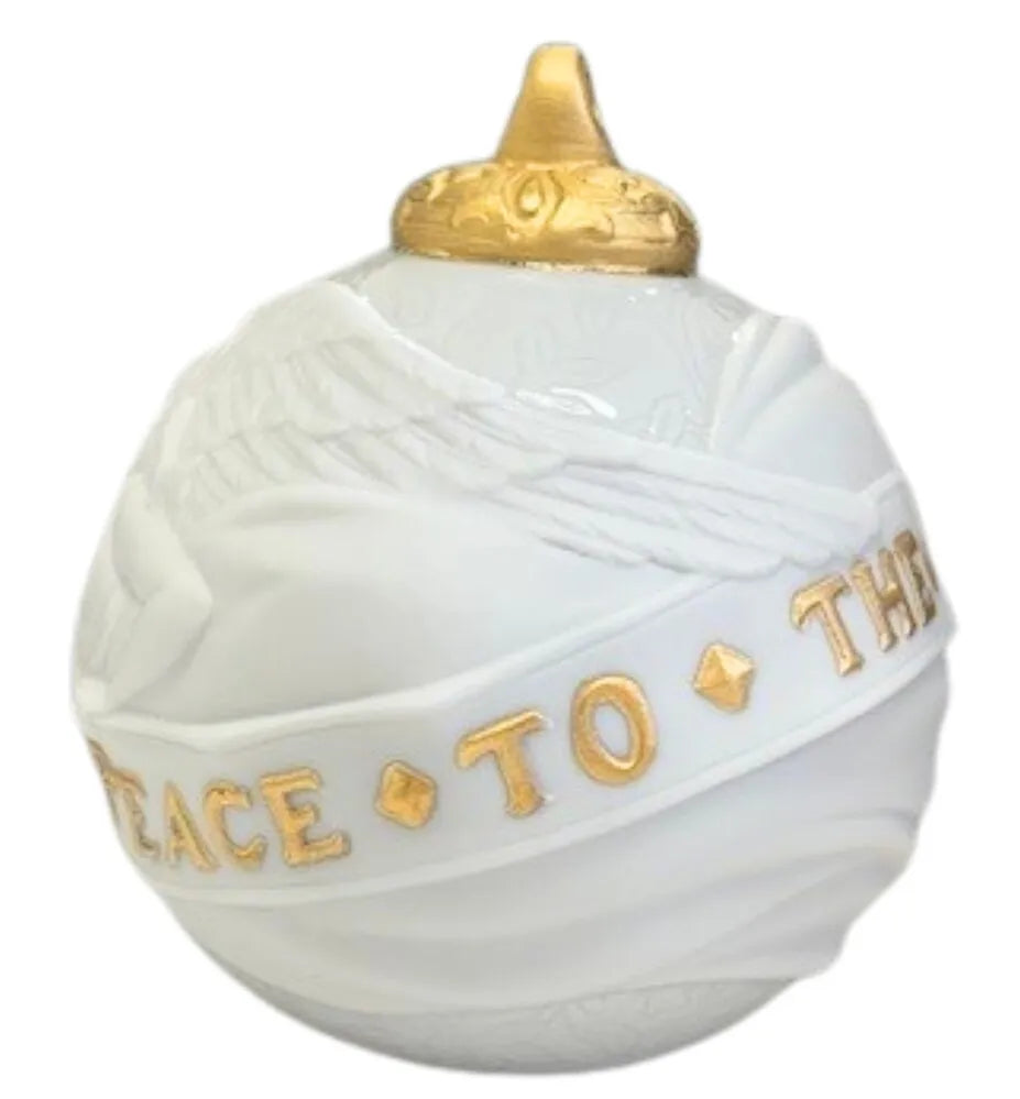 Lladro Christmas Ball Re-Deco 2007 Ornament