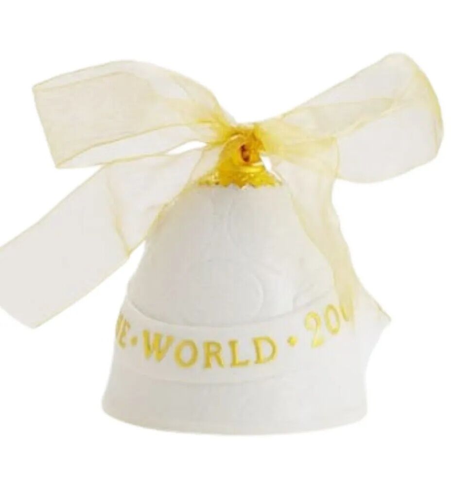 Lladro Christmas Bell Re-Deco 2007 Ornament