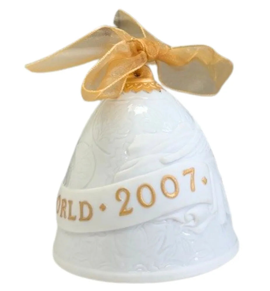 Lladro Christmas Bell Re-Deco 2007 Ornament
