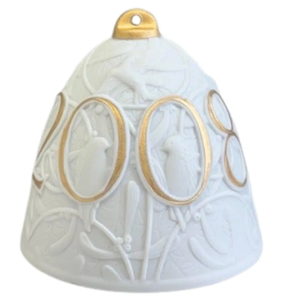 Lladro Christmas Bell Re-Deco 2008 Ornament