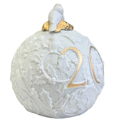 Lladro Christmas Ball Re-Deco 2008 Ornament