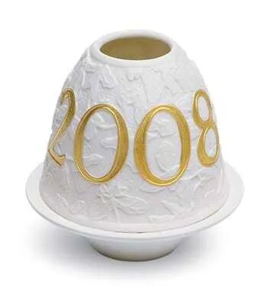 Lladro Christmas Lithophane Re-Deco 2008 Votive