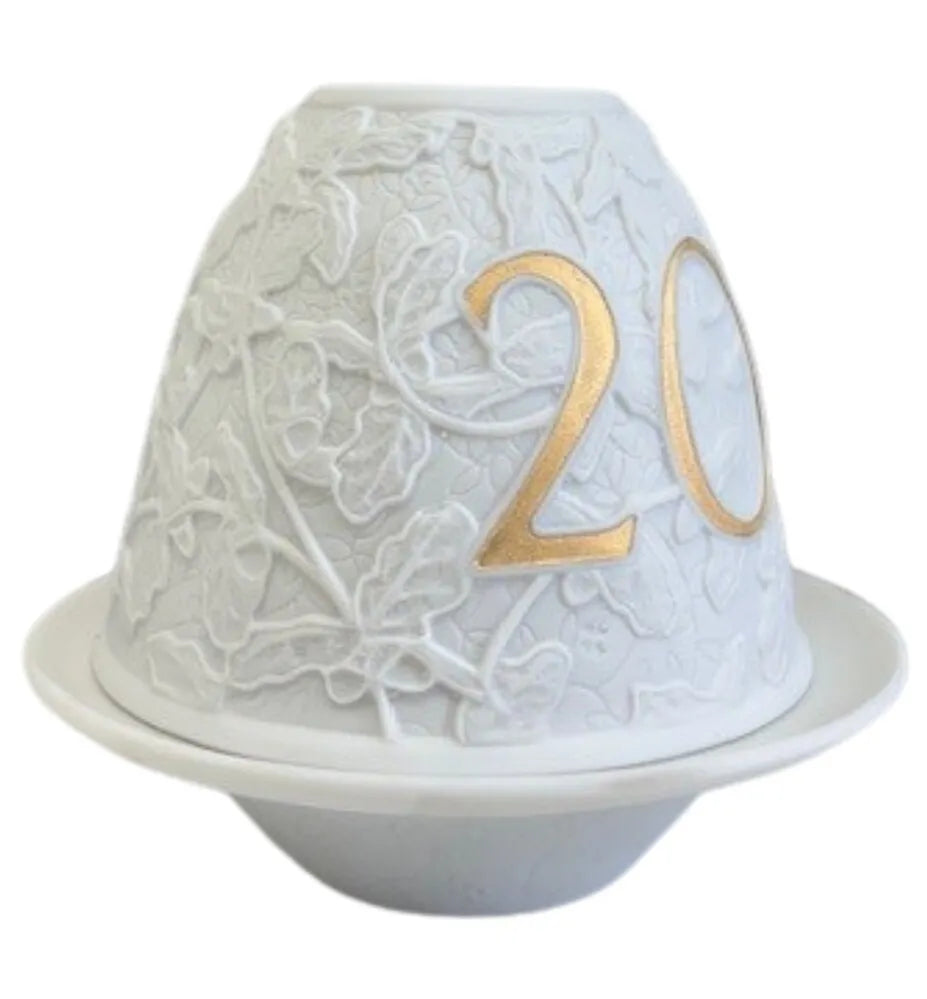 Lladro Christmas Lithophane Re-Deco 2008 Votive