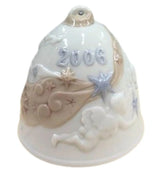 Lladro Christmas Bell Glazed 2006 Ornament