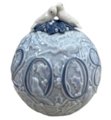 Lladro Christmas Ball 2008 Ornament