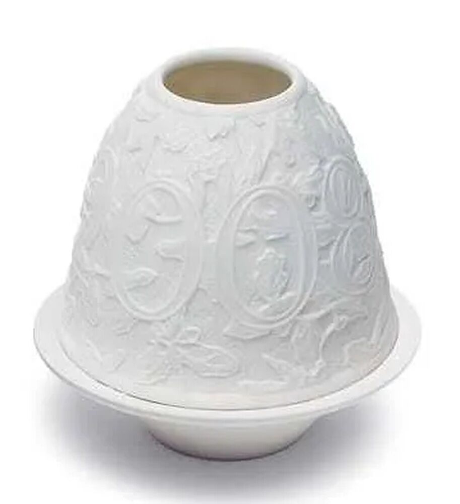 Lladro Christmas Lithophane 2008 Votive