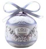 Lladro Christmas Ball 2000 Ornament