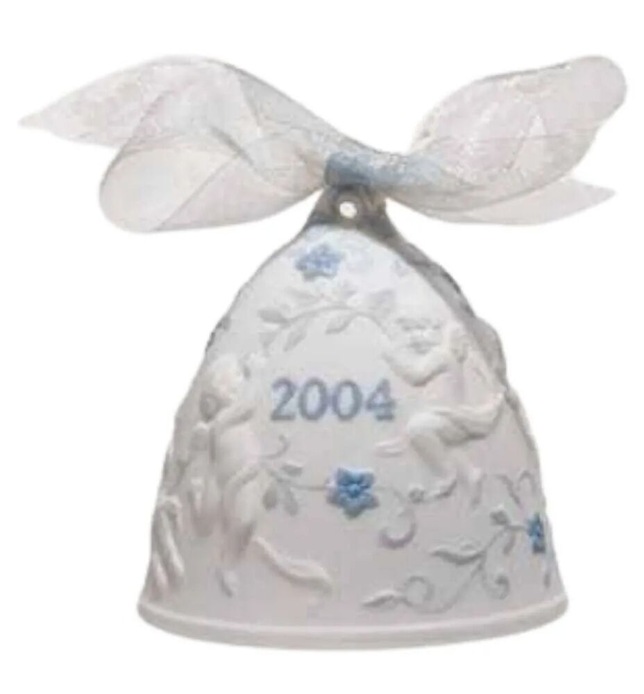 Lladro Christmas Bell 2004 Ornament