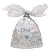 Lladro Christmas Bell 2004 Ornament