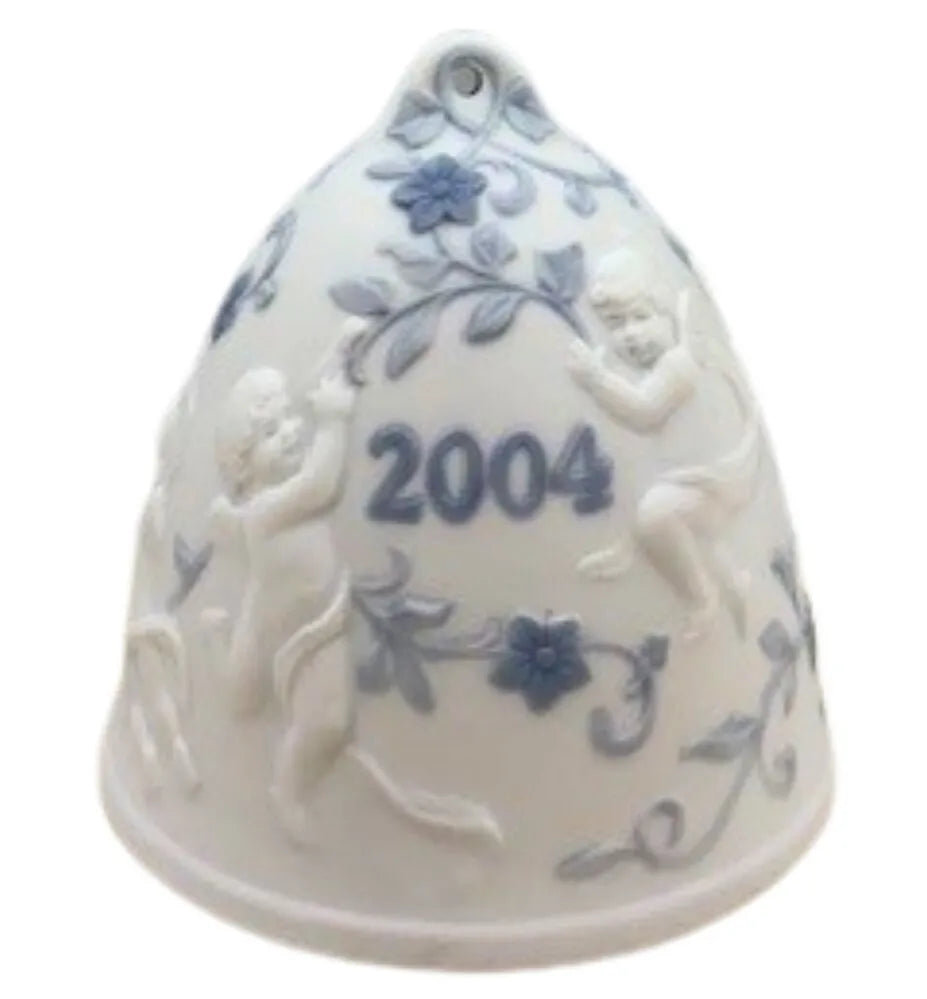Lladro Christmas Bell 2004 Ornament