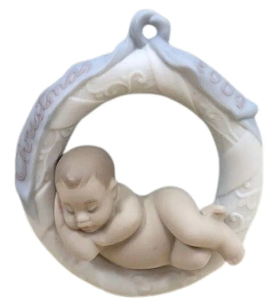 Lladro Baby's First Christmas 2004 Ornament