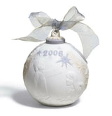 Lladro Christmas Ball 2006 Ornament