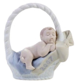 Lladro Christmas Born In 2007 Boy Ornament