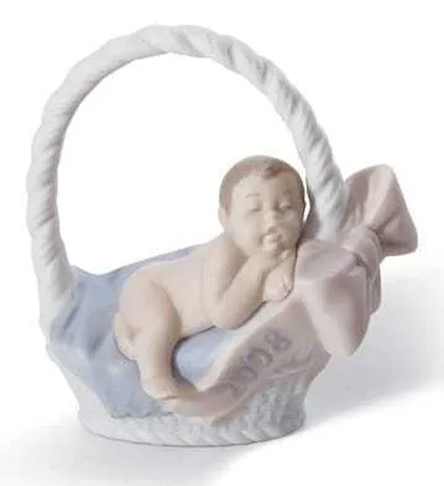 Lladro Christmas Born In 2008 Boy Ornament