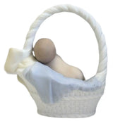 Lladro Christmas Born In 2008 Boy Ornament