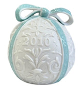 Lladro Christmas Ball 2010 Ornament
