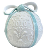 Lladro Christmas Ball 2010 Ornament