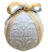 Lladro Christmas Ball Re-Deco 2010 Ornament