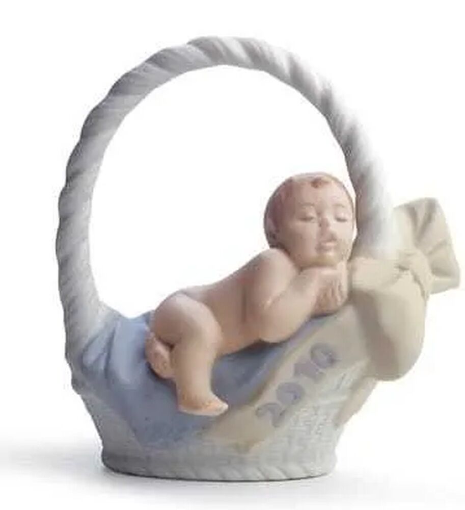 Lladro Christmas Born In 2010 Boy Ornament