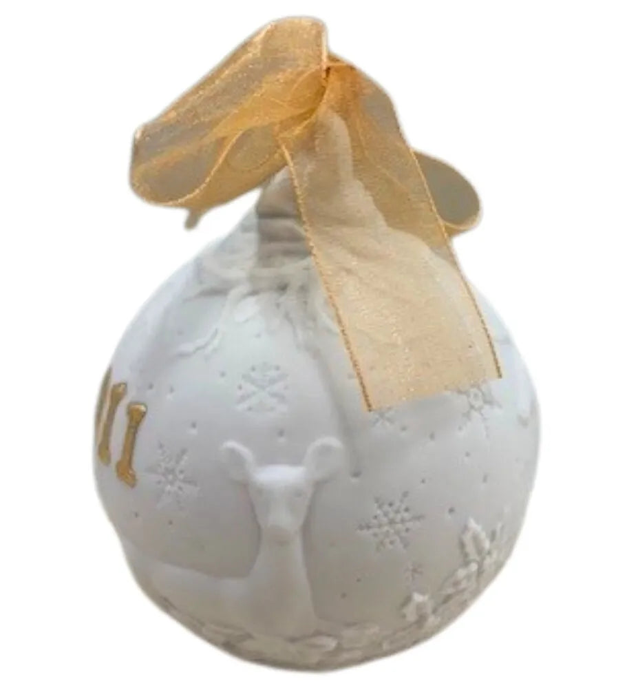 Lladro Christmas Ball Re-Deco 2011 Ornament