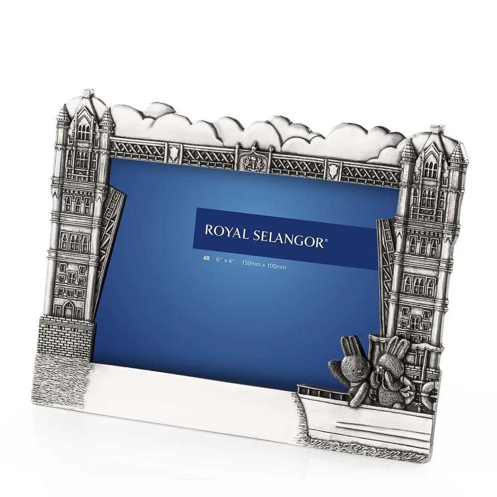 Royal Selangor Bunnies' Day Out - Tower Bridge Photo Frame 4x6