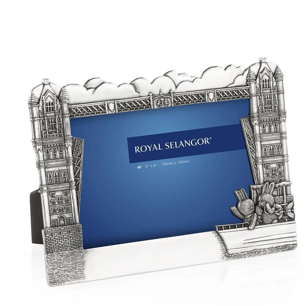 Royal Selangor Bunnies' Day Out - Tower Bridge Photo Frame 4x6