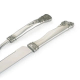 Royal Selangor - Roses & Ribbons Cake Knife & Server Set
