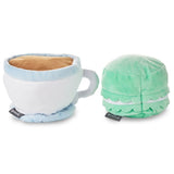 Hallmark Better Together Magnetic Plush - Teacup and Macaron