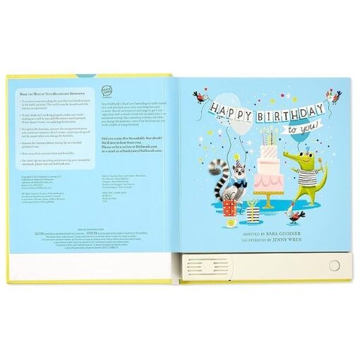 Hallmark Gifts - Happy Birthday To You! Recordable Storybook with Music