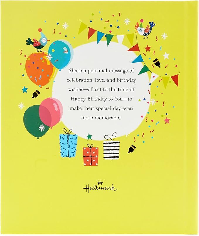 Hallmark Gifts - Happy Birthday To You! Recordable Storybook with Music