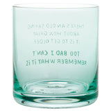 Hallmark Gifts - An Old Saying Whiskey Glass
