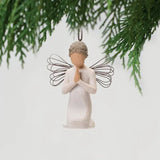 Willow Tree Hanging Ornament - Angel of Prayer