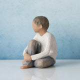 Willow Tree - Roses In The Garden Collection - Caring Child (Darker Skin & Hair)