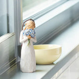 Willow Tree Hanging Ornament - Forget-Me-Not
