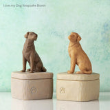 Willow Tree - Love My Dog (Light) Keepsake Box