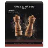 Cole & Mason - London Mills Natural Beech Gift Set 18cm