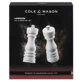 Cole & Mason - London Mills White Gloss Gift Set 18cm